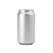 © gossip7 - Template aluminum soda can isolated on white background, mockup, can for beer and carbonated drinks. 3D rendering, 3d illustration.