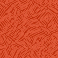 Basketball ball texture. Orange rubber coating with pimples. Seamless vector background.