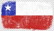 Grounge-styled flag, vector illustration