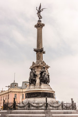 Canvas Print - Plaza Dos de Mayo Lima Peru