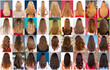© Andrey_Arkusha - A collage of different types of female hair