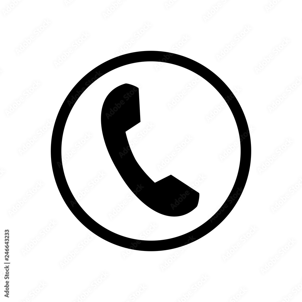 Phone Icon Vector File Telephone icons. Phone icon vector. Call icon vector. mobile phone ...