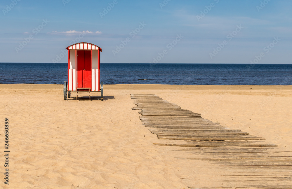 beach dressing room Mobi-Room Beach Changing Place – Push Mobility main image 1