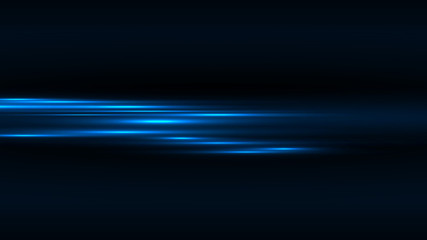 Wall Mural - blue shine lights with shadow and sparks