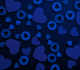 Wall Mural - background with hearts. creative texture and love concept 