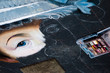 © Matt Dayka - Chalk street art in progress