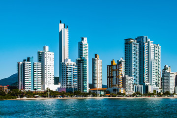 Poster - Balneario Camboriu Skyline, in Santa Catarina, Brazil