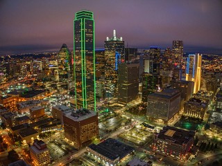 Canvas Print - Dallas is a major American City in the State of Texas