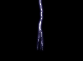 Wall Mural - Lightning overlay