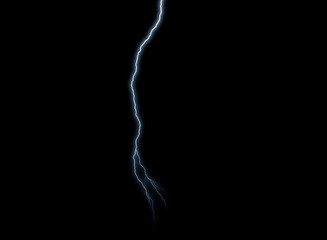 Wall Mural - Lightning overlay
