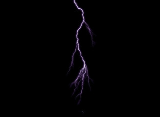 Wall Mural - lightning overlay