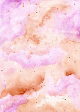 Purple Brown Abstract Watercolor Texture Background
