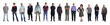 © Curto - group of mixed people on white