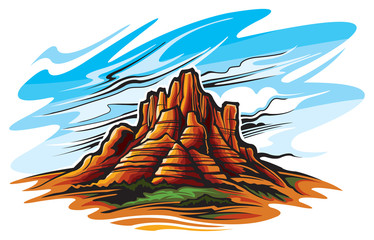 Wall Mural - Arizona landscape