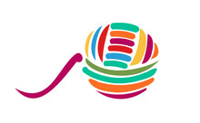 Logo Pelote De Laine Multicolores