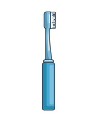 Poster - tooth brush isolated icon