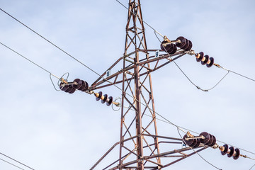 High-voltage electric power lines