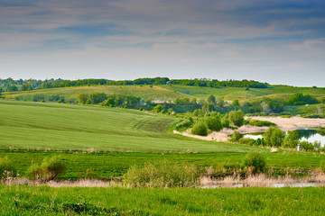 Spring nature in Russia