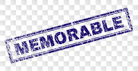 Wall Mural - memorable stamp seal watermark with rubber print style and double framed rectangle shape. stamp is p