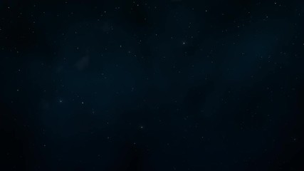 Wall Mural - night starry skies with twinkling or blinking stars motion background. looping seamless space backdr