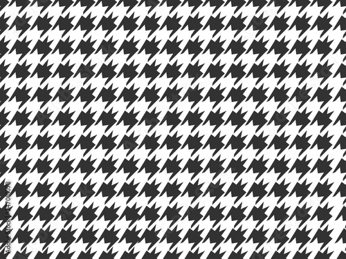 Fotomural Houndstooth Check Pattern Seamless Background