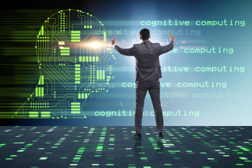 cognitive computing and machine learning concept