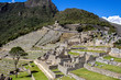 view of Archaeological site Machu Picchu Peru 