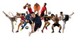 © Andrey Burmakin - Huge multi sports collage taekwondo, tennis, soccer, basketball, football
