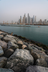 Wall Mural - Dubai skyline city, United arabic emirates, travel photography 2019