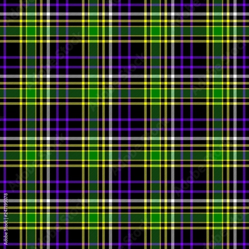black and purple kilt