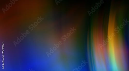 Cuadros en Lienzo abstract rainbow colorful rays leaks overlay background