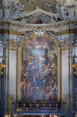 Martyrdoms of the Apostles Philip and James the Less by Domenico Maria Muratori, altarpiece in church dei Santi XII Apostoli in Rome, Italy 