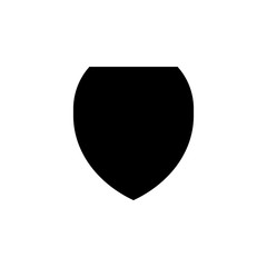 shield icon vector. shield vector design. sign design. flat style. Vector EPS 10