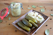 Sauerkraut and pickles, probiotics - products with lactic acid