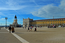 Commerce Square (common Name: Palace Square) And Equestrian Stat