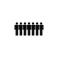 Sticker - people, rank icon. Element of a group of people icon. Premium quality graphic design icon. Signs and symbols collection icon for websites, web design