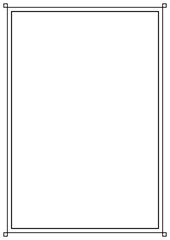 Wall Mural - Vector paper design vintage style page border