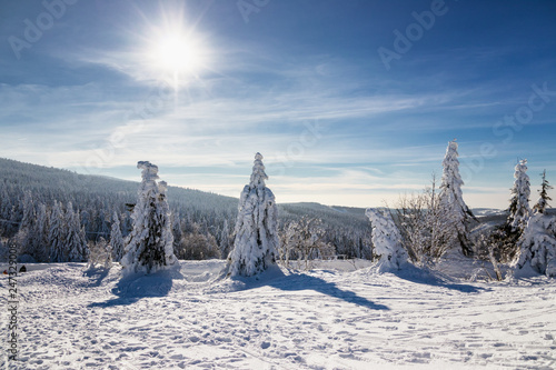 Majestic Sunrise In The Winter Mountains Landscape High Resolution Image Stock Photo Adobe Stock