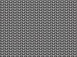seamless chainmail texture on white background