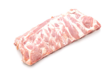 Wall Mural - Fresh raw pork ribs