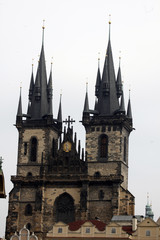 Wall Mural - Church of Virgin Maria Before Tyn, Prague, Czech republic