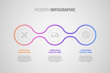 Wall Mural - business concept with steps or processes. infographics design vector and marketing icons can be used