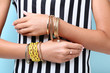 © 5second - Female hands with bracelets and rings