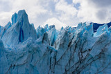 Fototapeta Tęcza - hiking perito moreno glacier in el calafate
