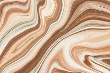 Wall Mural - marble ink colorful. brown marble pattern texture abstract background. can be used for background or