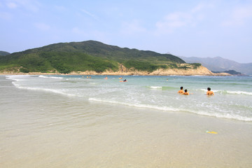 Canvas Print - Sai Wan at sai kung summer day