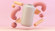 © MclittleStock - soda can mockup