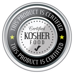 Wall Mural - Kosher Food Badge