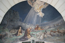 Angel Of The Lord Visited The Shepherds And Informed Them Of Jesus' Birth, Bethlehem, Church At The Shepherds' Fields