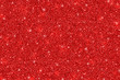 Red glittering holiday texture. Vector